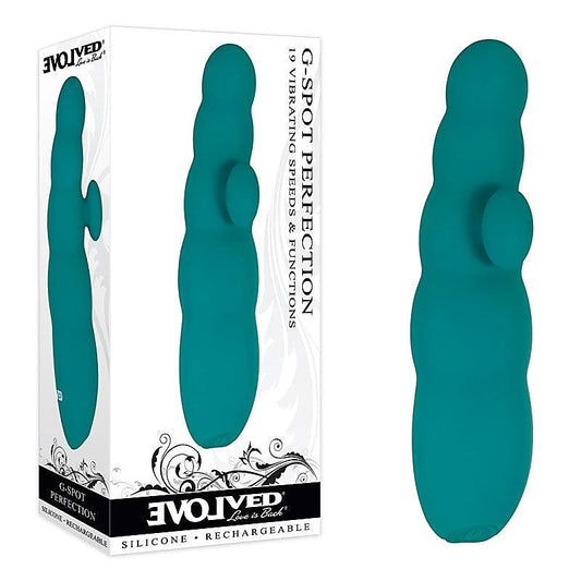 Evolved G-Spot Perfection Massager - Teal Edition - G-Spot Vibrators