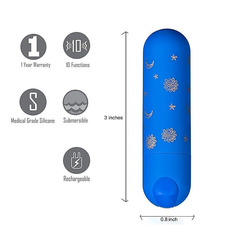 Maia Toys' Luna Blue - Elevate Your Intimate Pleasure - Bullet Vibrators