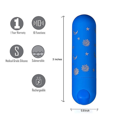 Maia Toys' Luna Blue - Elevate Your Intimate Pleasure - Bullet Vibrators