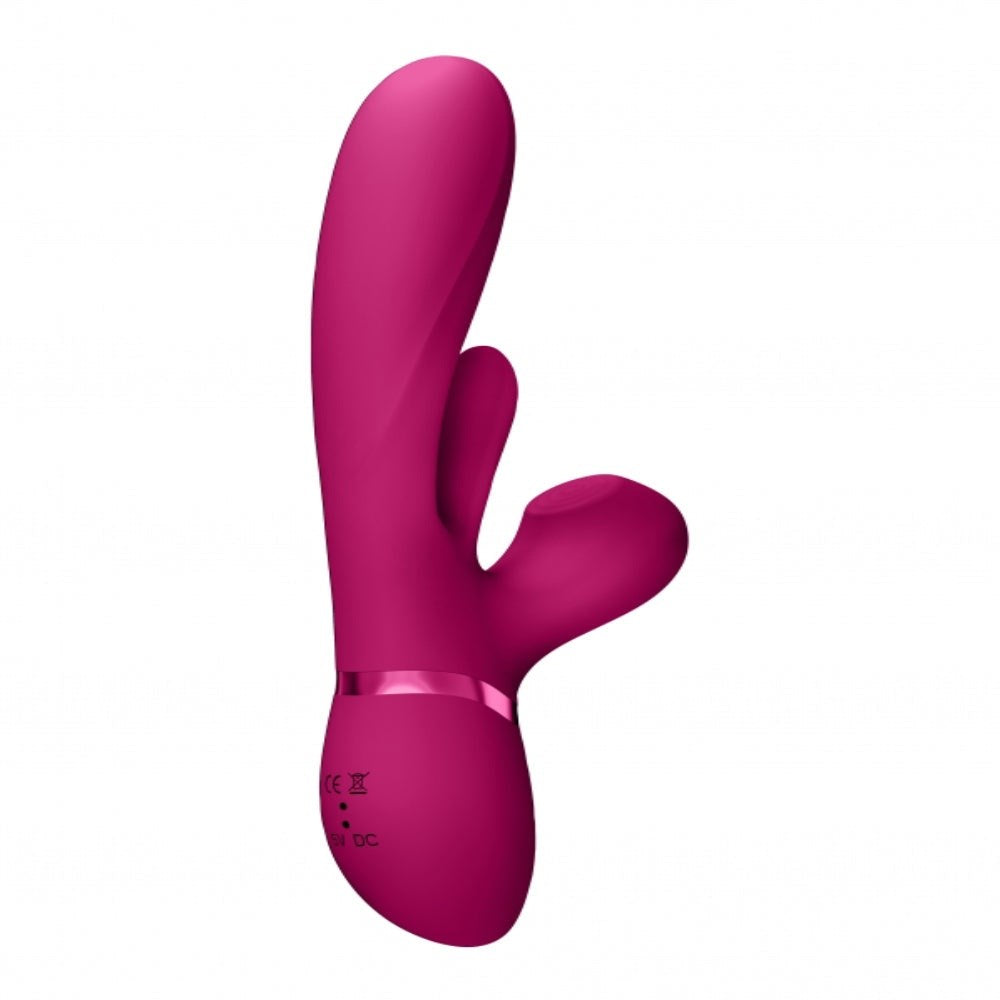 Kura - Thrusting G-Spot Vibrator with Flapping Tongue - Rabbit Vibrators