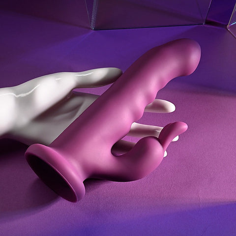 Playboy Pleasure Fluffle G-Spot Rabbit Vibrator By Evolved - Rabbit Vibrators
