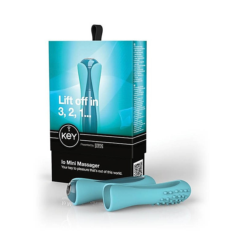 Key Io Mini Massager Robin Blue - Mini & Slim Vibrators