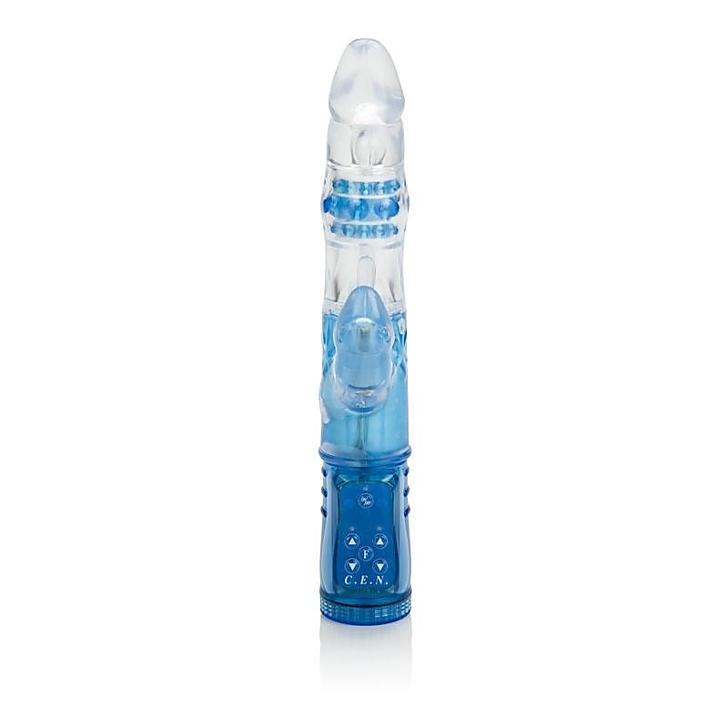 Triple Orgasm Vibe Blue - Rabbit Vibrators