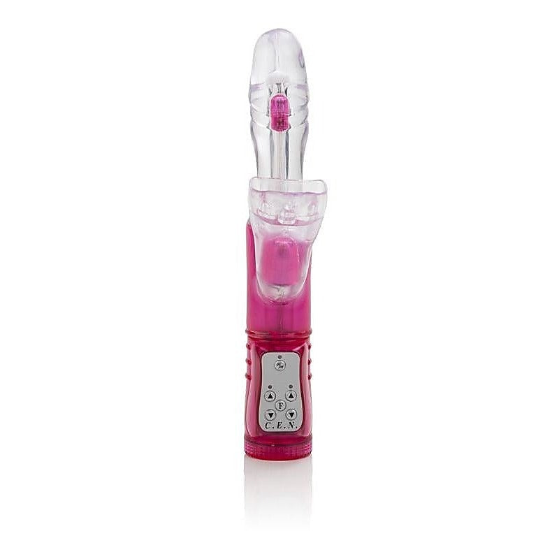 Wild Orchid Rabbit Vibrator With Balls And Stimulators - Rabbit Vibrators