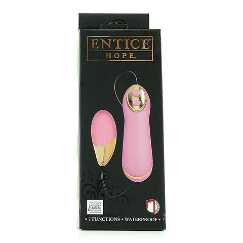 CalExotics Entice Hope Vibrating Bullet Massager - Love Eggs and Kegel Exercisers