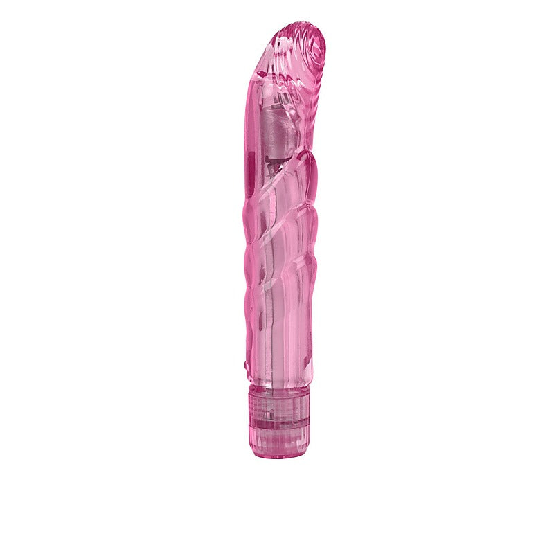 Basic Essentials Slim Softee G-Spot Vibrator Pink - Waterproof Vibrators