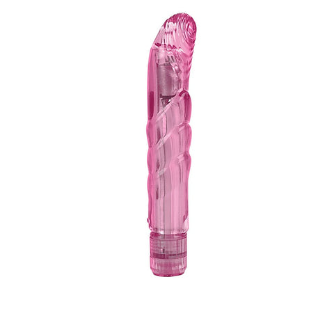 Basic Essentials Slim Softee G-Spot Vibrator Pink - Waterproof Vibrators