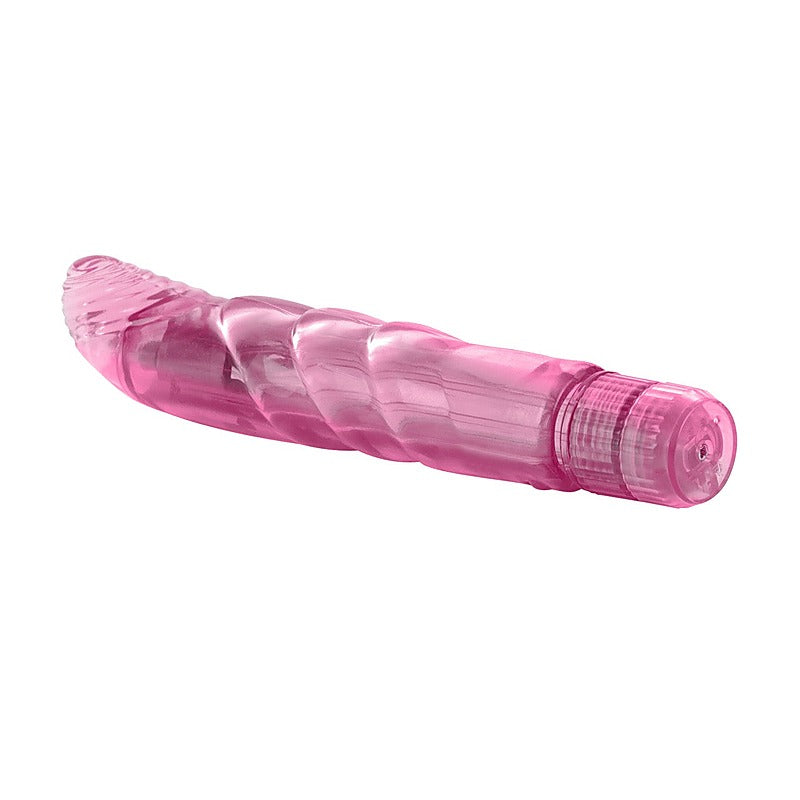 Basic Essentials Slim Softee G-Spot Vibrator Pink - Waterproof Vibrators