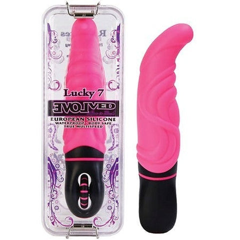 Silicone Roulette Lucky 7 Pink - G-Spot Vibrators