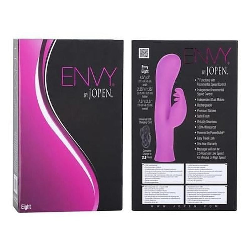 Jopen Envy Eight Multi Functions Rabbit Vibrator - Rabbit Vibrators