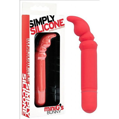 Simply Silicone Mini G'S Bunny By Icon Brands - Waterproof Vibrators