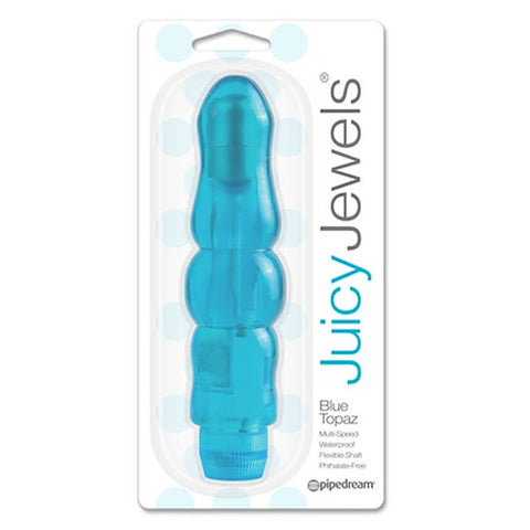 Juicy Jewels Blue Topaz Personal Massager By Pipedream - Waterproof Vibrators