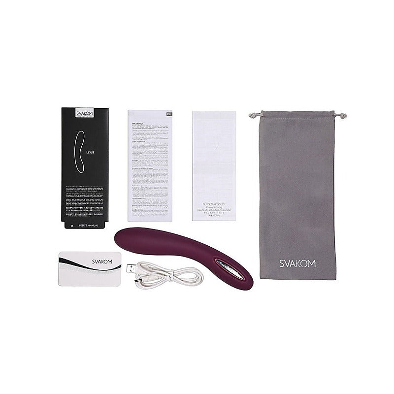 Svakom Leslie Heating Multi Functions G-Spot Vibrator - G-Spot Vibrators