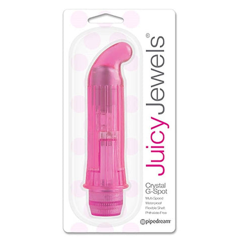 Juicy Jewels Crystal G-Spot Personal Massager By Pipedream - Waterproof Vibrators