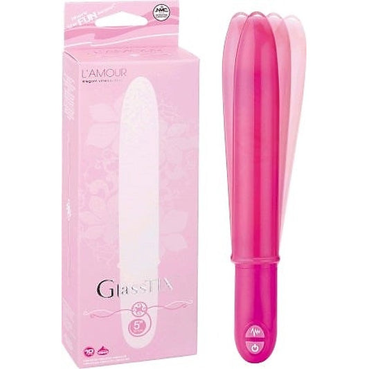Intimate Bliss - NANMA's GlassTIX L'Amour Vibrator - Glass Sex Toys