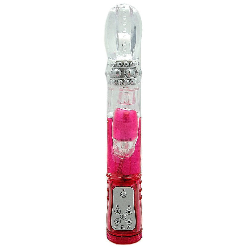CalExotics Triple Orgasm French Kiss Rabbit Vibrator - Rabbit Vibrators