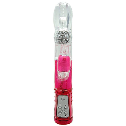 CalExotics Triple Orgasm French Kiss Rabbit Vibrator - Rabbit Vibrators