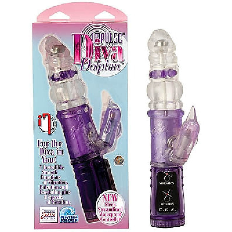 Impulse Diva Dolphin Vibrator - Rabbit Vibrators
