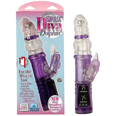 Impulse Diva Dolphin Vibrator - Rabbit Vibrators