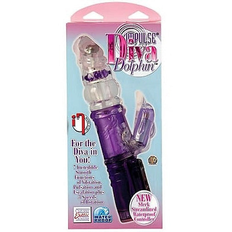 Impulse Diva Dolphin Vibrator - Rabbit Vibrators
