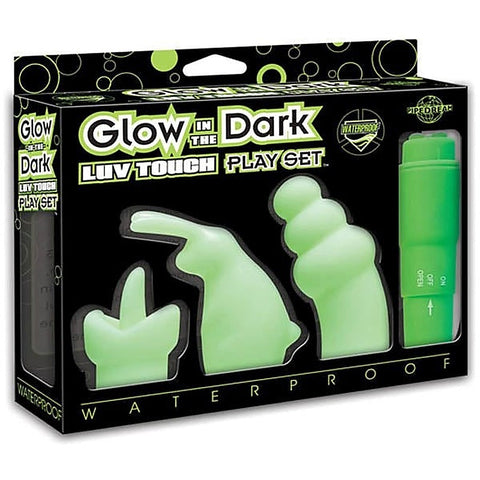 Glow In The Dark Luv Touch Play Sex Toy Set By Pipedream - Sex Kits