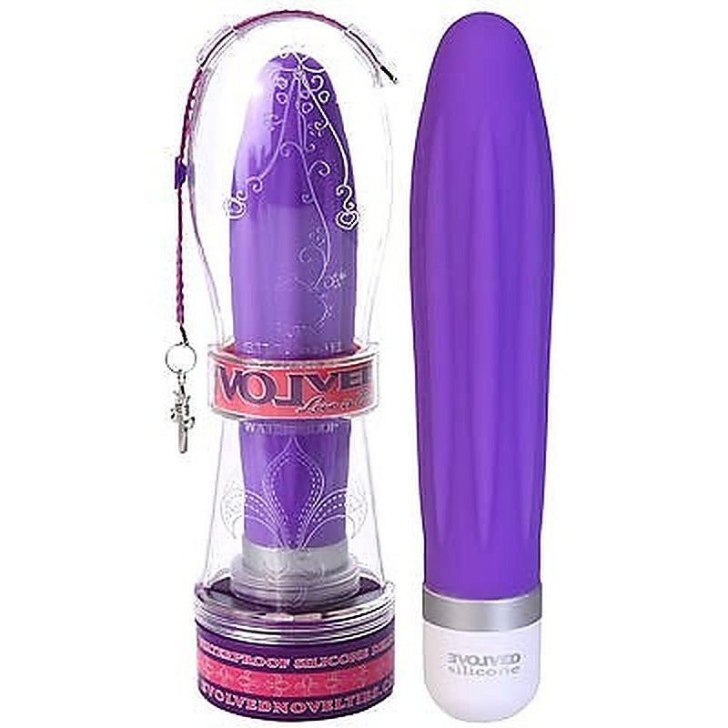 Silicone Fleur De Lis Delight - Mini & Slim Vibrators