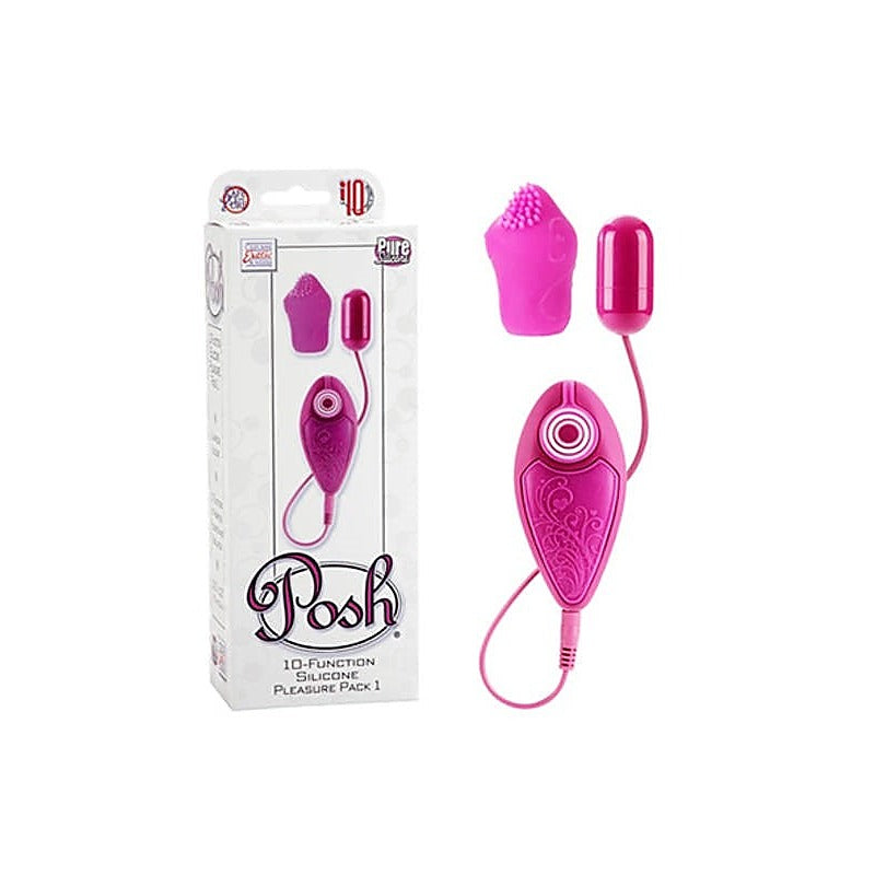 Posh 10 Function Silicone Pleasure Pack 1 - Love Eggs and Kegel Exercisers