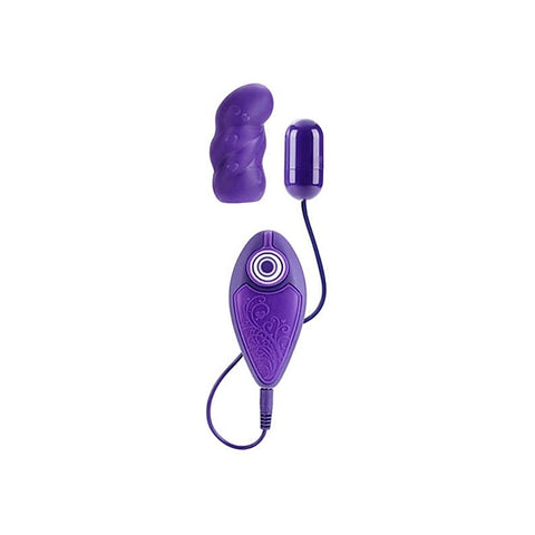 Posh 10 Function Silicone Pleasure Vibrator Pack 4 - Silicone Vibrators