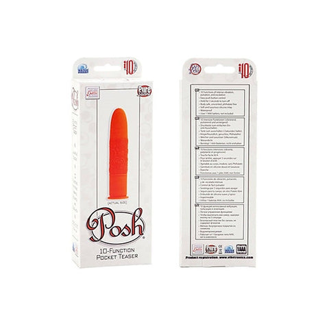 Posh 10 Function Pocket Teaser - Bullet Vibrators