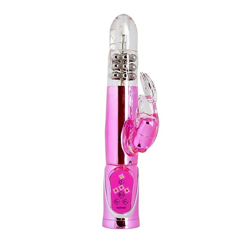 CalExotics Enchanted Thrusting Bunny Rabbit Massager - Rabbit Vibrators