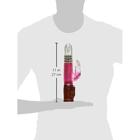 CalExotics Enchanted Thrusting Bunny Rabbit Massager - Rabbit Vibrators