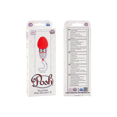 Posh Silicone Mini Delight 3 - Bullet Vibrators