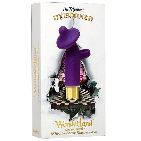 Doc Johnson Wonderland The Mystical Mushroom Mini Massagers - Clit Ticklers and Pulsators