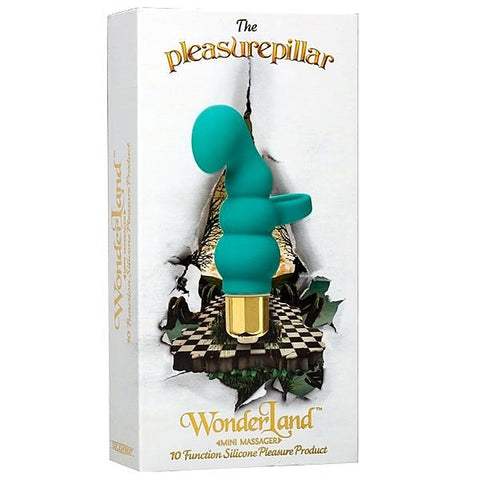 Wonderland The Pleasurepillar Mini Massager By Doc Johnson - Waterproof Vibrators