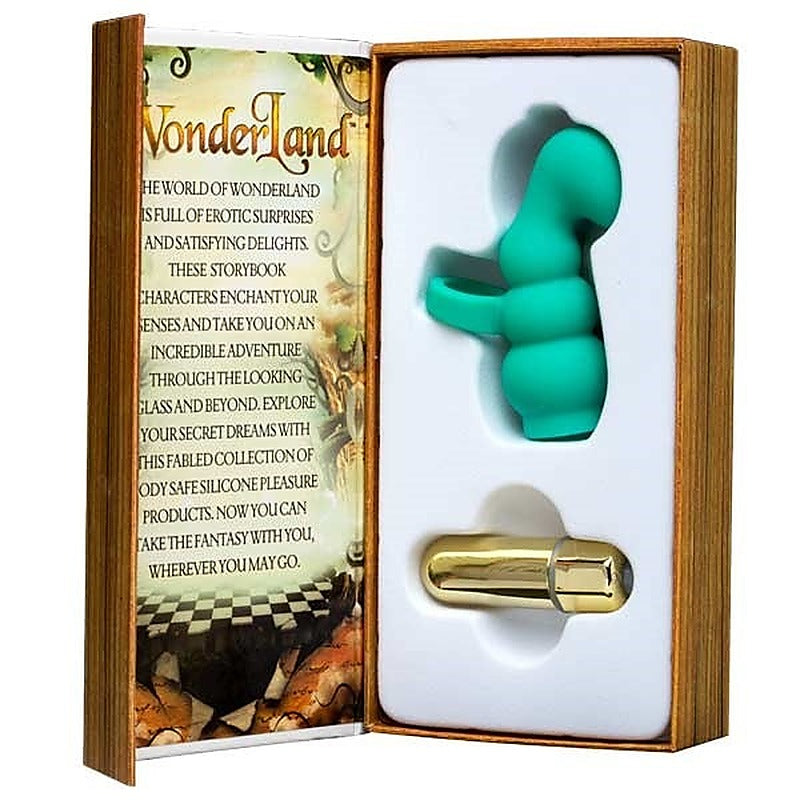 Wonderland The Pleasurepillar Mini Massager By Doc Johnson - Waterproof Vibrators