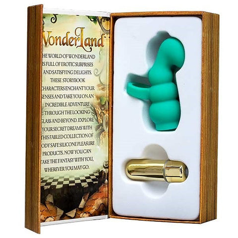 Wonderland The Pleasurepillar Mini Massager By Doc Johnson - Waterproof Vibrators