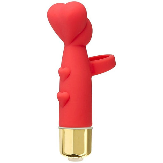 Doc Johnson Wonderland The Heavenly Hart Mini Massagers - Finger and Tongue Vibrators