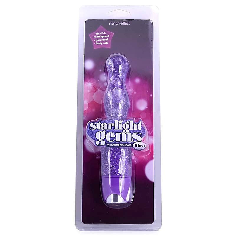 Starlight Gems Libra Vibrating Massager By Ns Novelties - Clit Ticklers and Pulsators