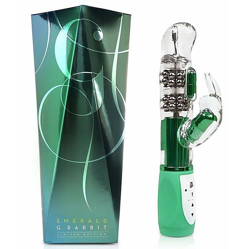 Blush Novelties Luxe Emerald G Rabbit - Rabbit Vibrators