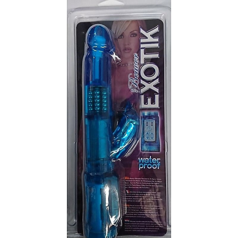 Exotik Beaver Vibrator by Seven Creations - Rabbit Vibrators