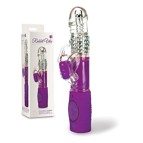 Rabbit Vibe Dazzling Delight by Topco - Rabbit Vibrators
