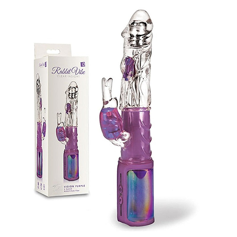 Rabbit Vibe Clear Insight by Topco - Rabbit Vibrators