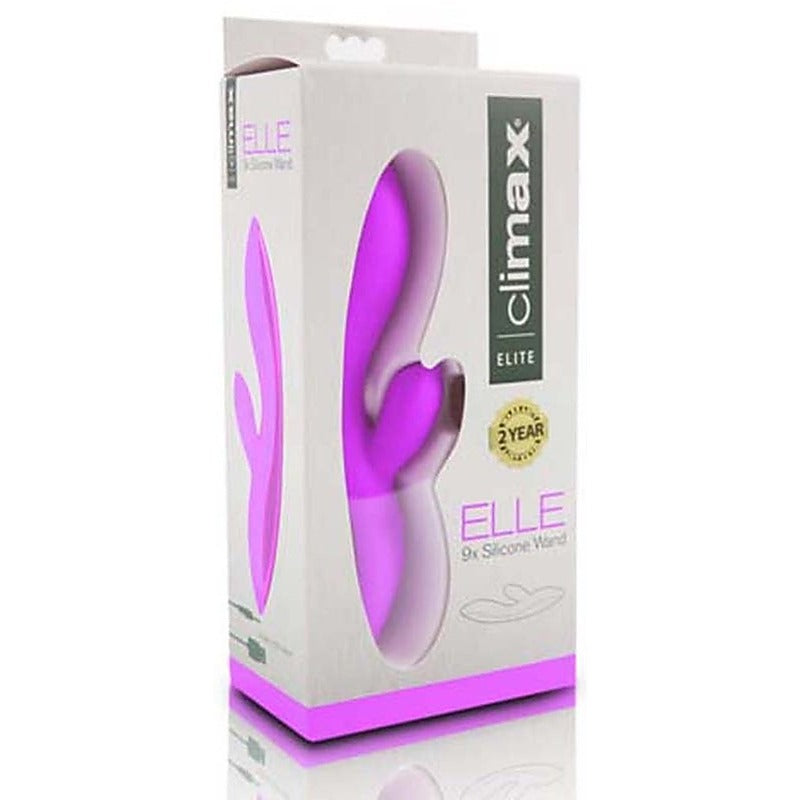 Climax Elite Elle 9x by Topco - Rabbit Vibrators