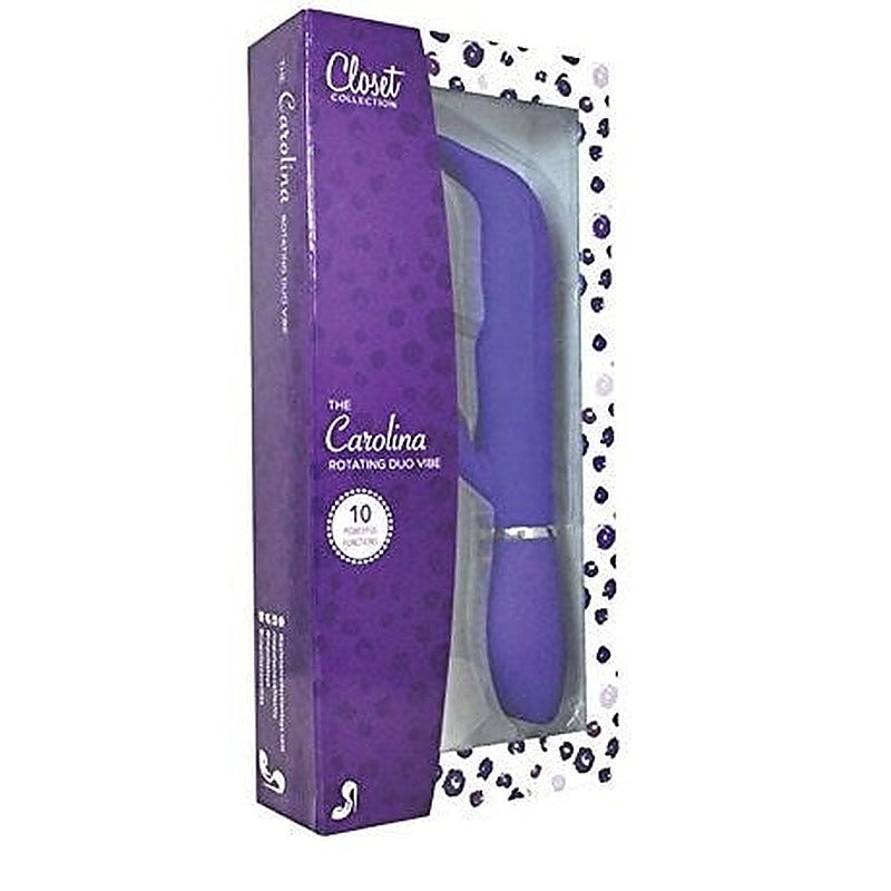 The Carolina Rotating Duo Massager - Rabbit Vibrators
