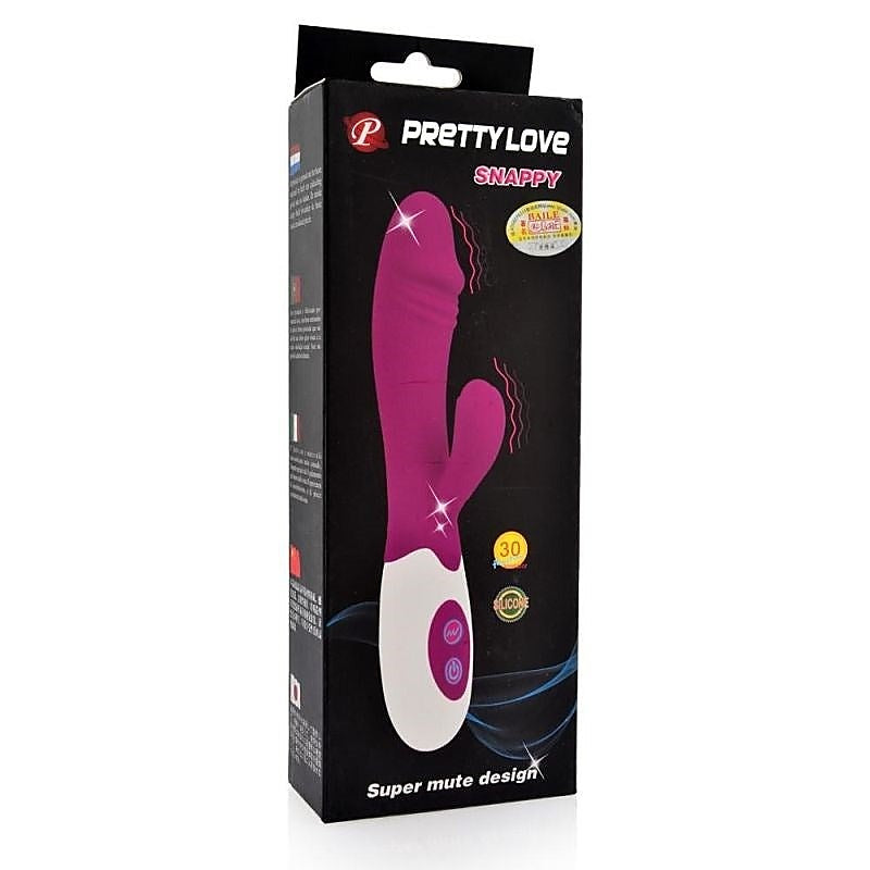 Baile Snappy - 30-Function Silicone Vibrator for Electrifying Pleasure - Rabbit Vibrators