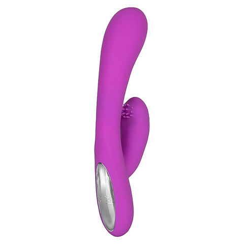 CalExotics Embrace Massaging G-Tickler Rabbit Vibe - Rabbit Vibrators