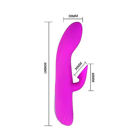 Desirable Flirt Dual Function G-Spot Vibrator and Sucker - Rabbit Vibrators