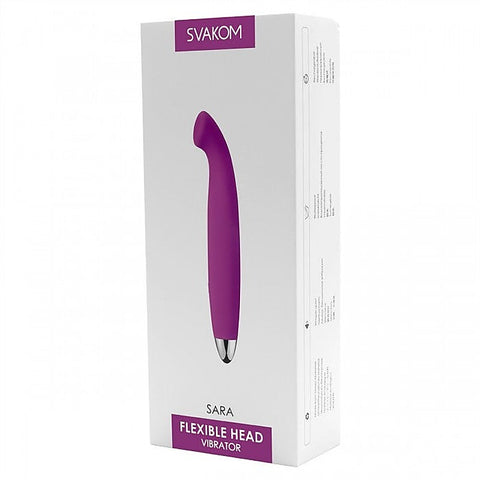 Svakom Sara Flexible Head G Spot Vibrator - Waterproof Vibrators