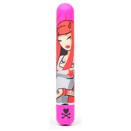 tokidoki Pyro Girl Power Vibe 7 Function Classic Vibrator - Personal Massagers