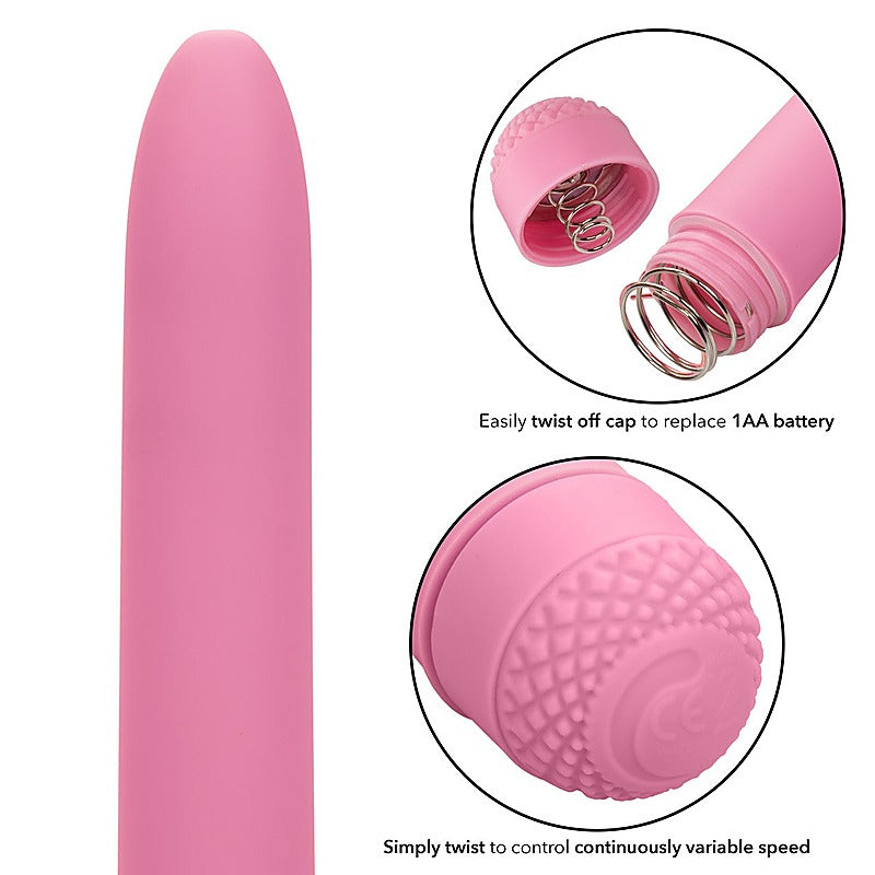 CalExotics First Time Power Vibrator Pink - Personal Massagers